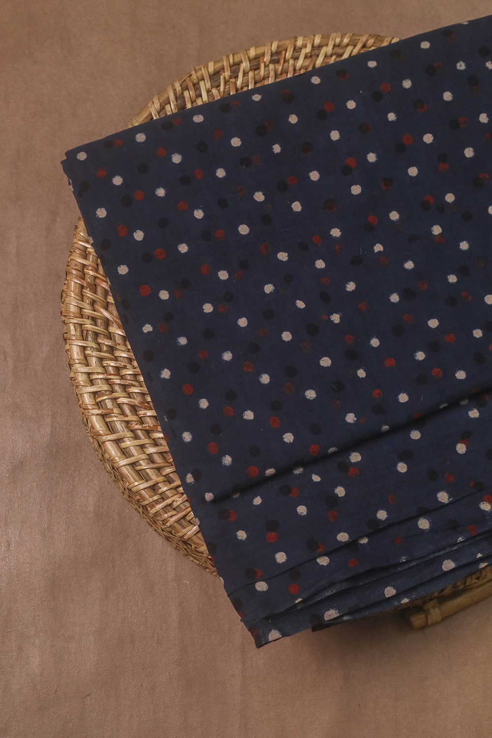 Indigo - Ajrak Cotton Fabric