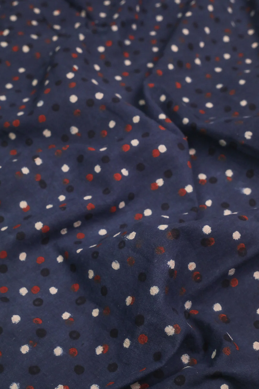 Indigo - Ajrak Cotton Fabric - Image 3