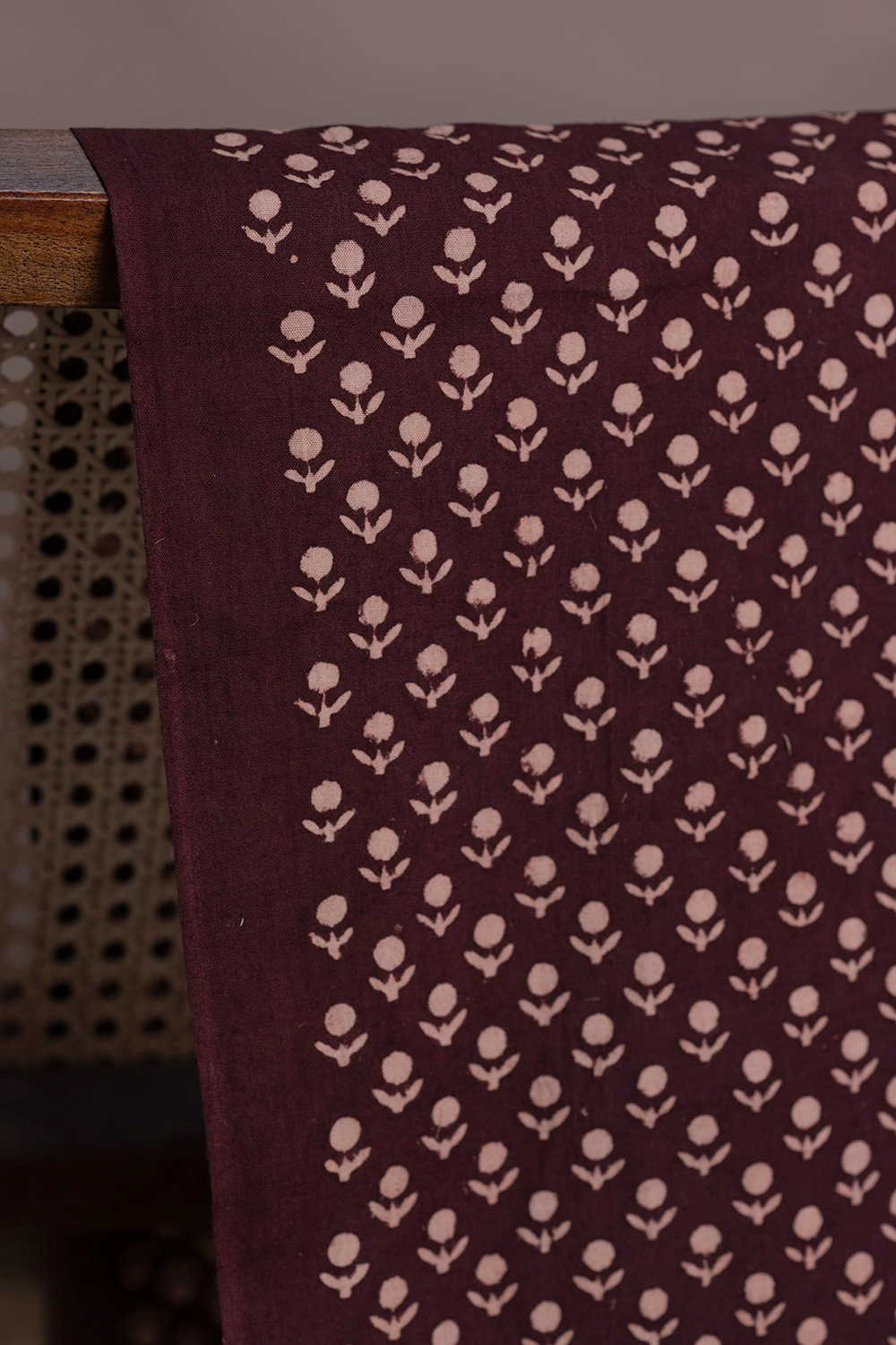 Little Motifs Ajrak Cotton Fabric - Image 2
