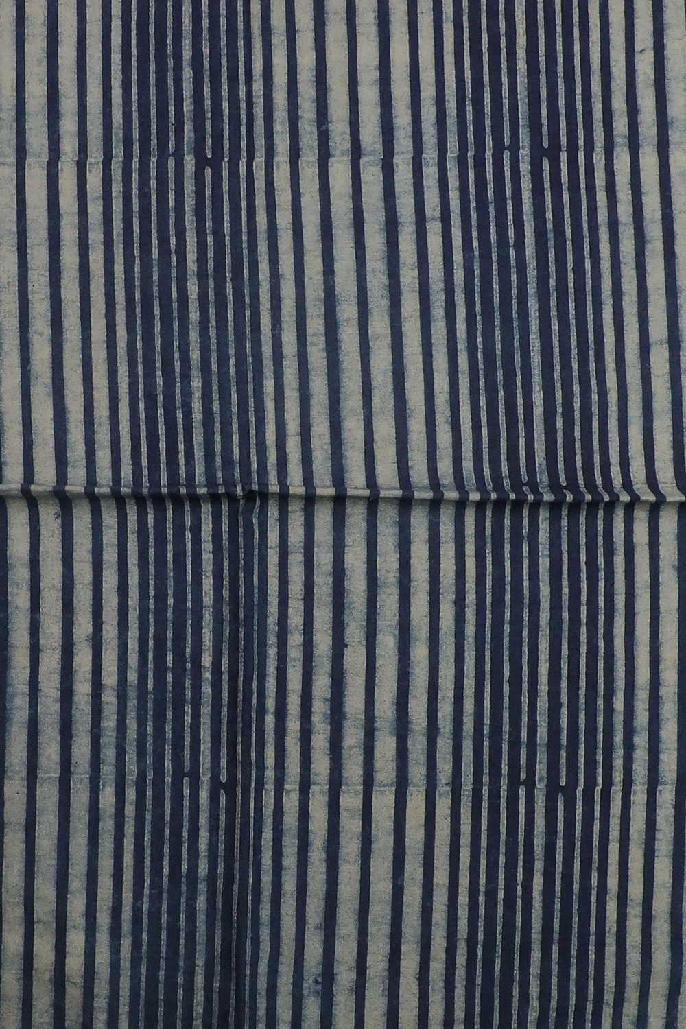 Faded Indigo Ajrak Cotton Suit - Image 4