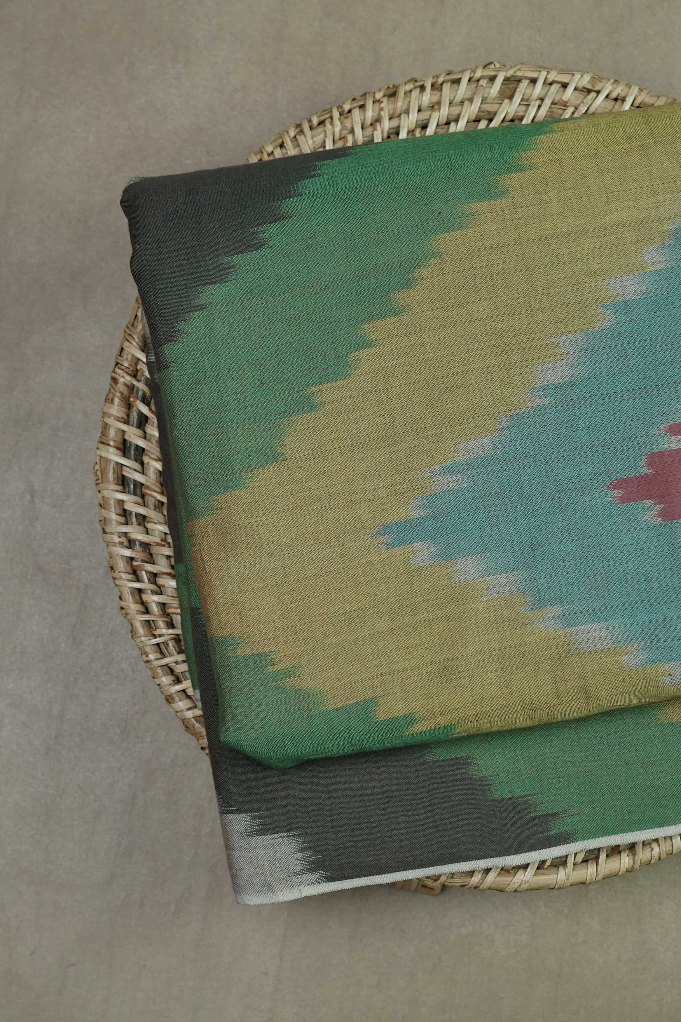 Carnival Chevron Ikat Cotton Fabric - 1.4m