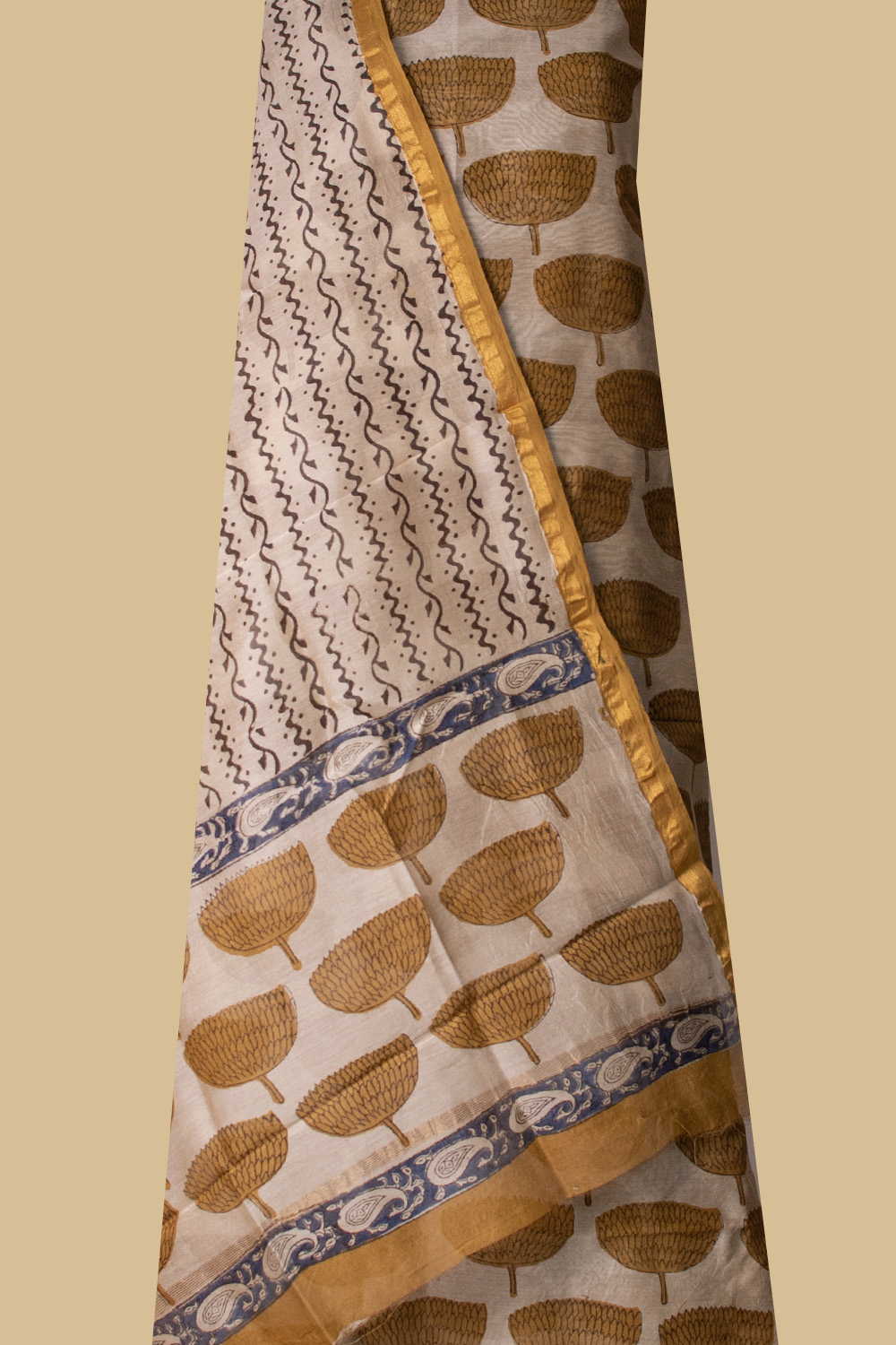 Lotus Grove Chanderi Silk Cotton Suit