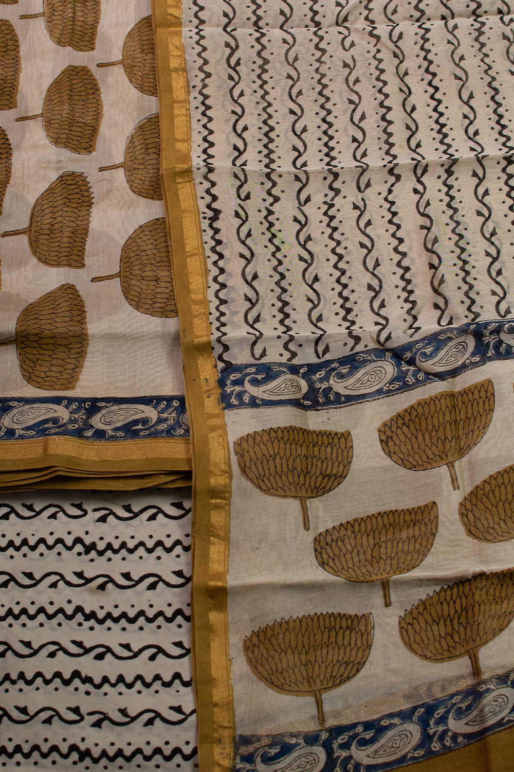 Lotus Grove Chanderi Silk Cotton Suit - Image 3
