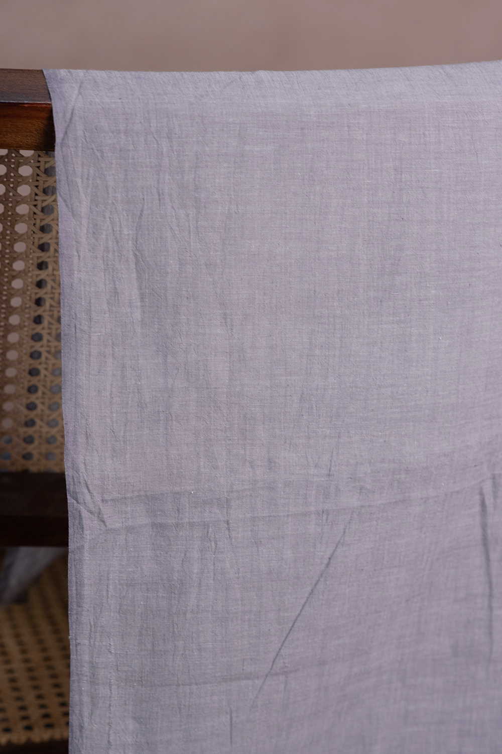 Grey Shaded Handwoven Cotton Fabric