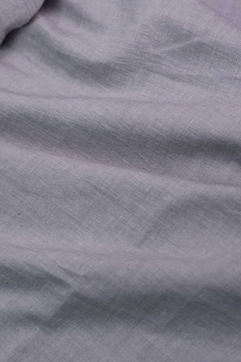 Grey Shaded Handwoven Cotton Fabric - Image 3