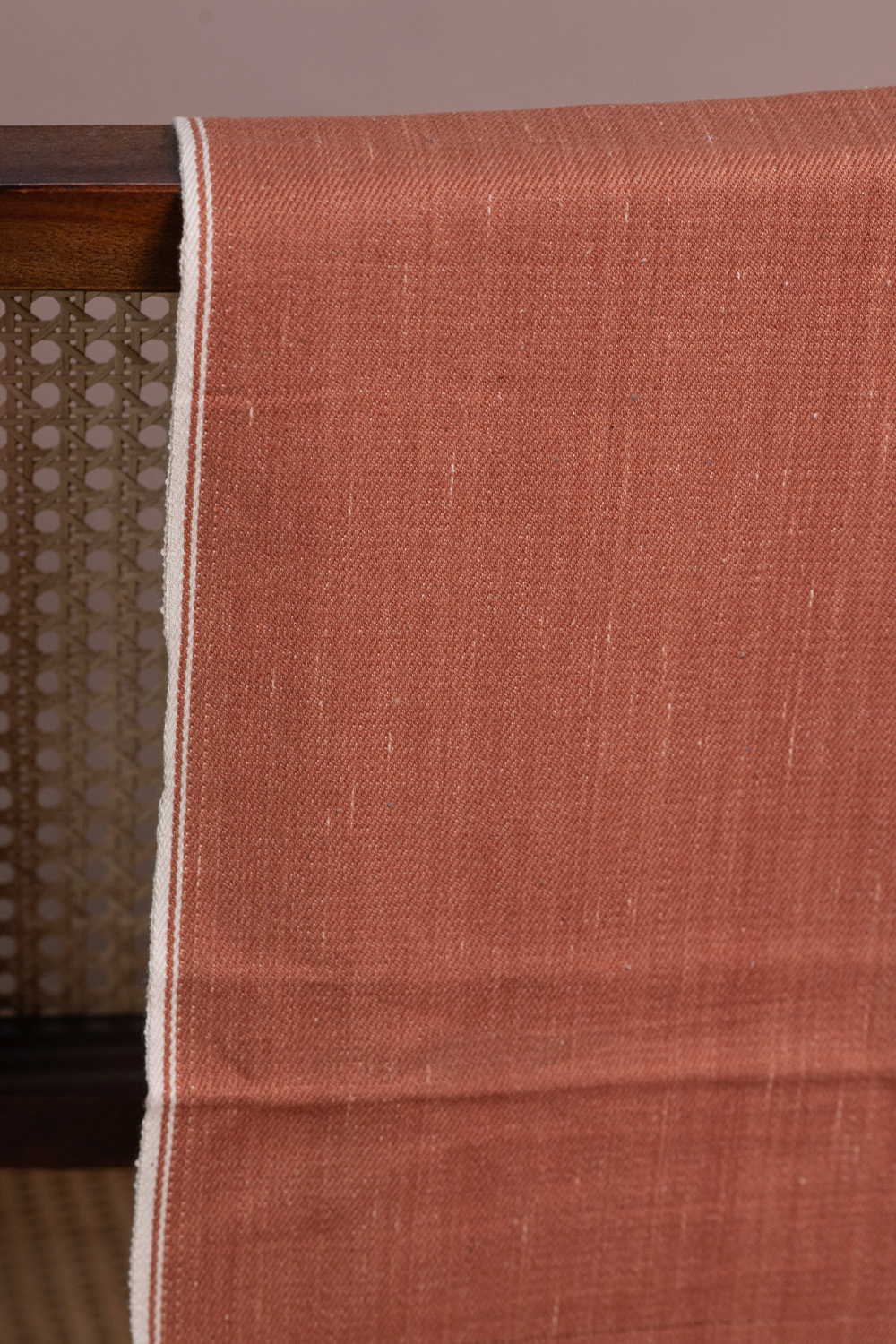 Brown Shade Denim Reversible Fabric - Image 2