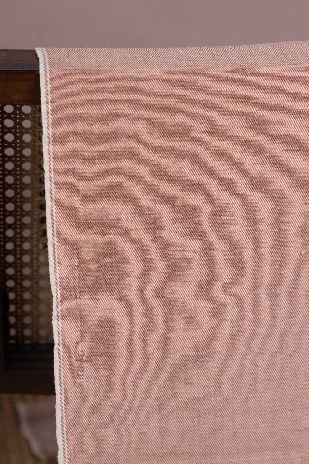 Brown Shade Denim Reversible Fabric - Image 3
