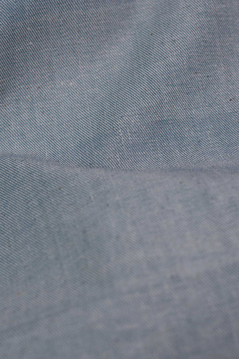 Blue Colored Denim Reversible Fabric - Image 2
