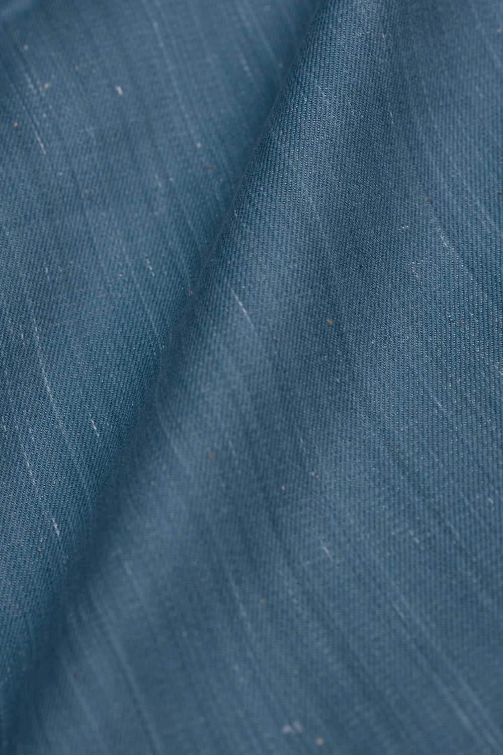 Blue Colored Denim Reversible Fabric - Image 4
