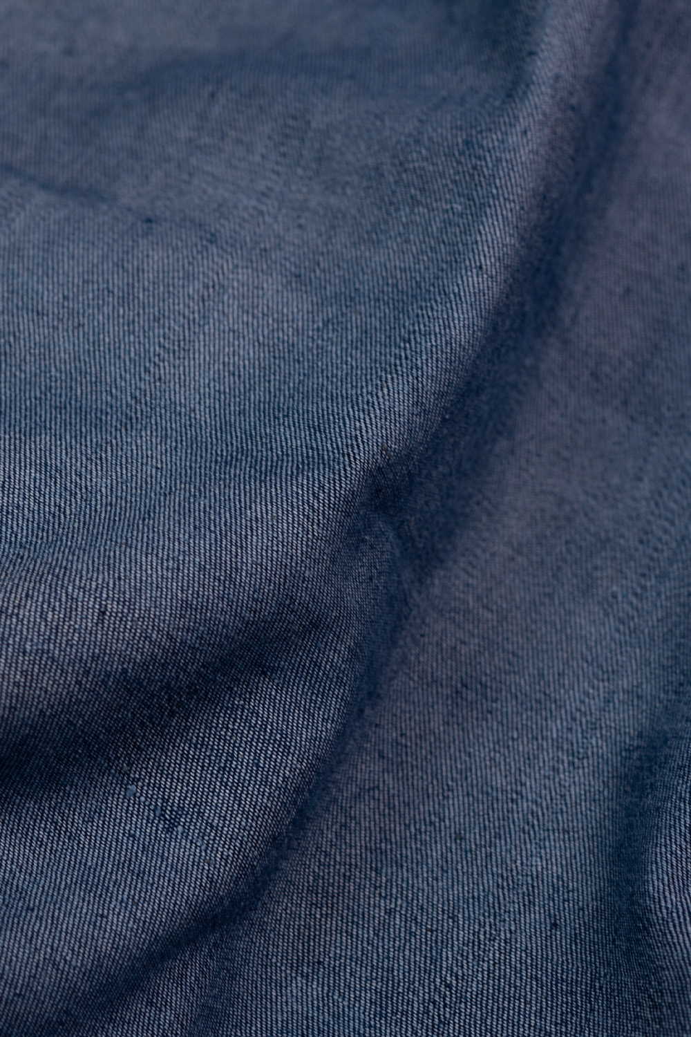 Deep Blue Denim Reversible Fabric - Image 4