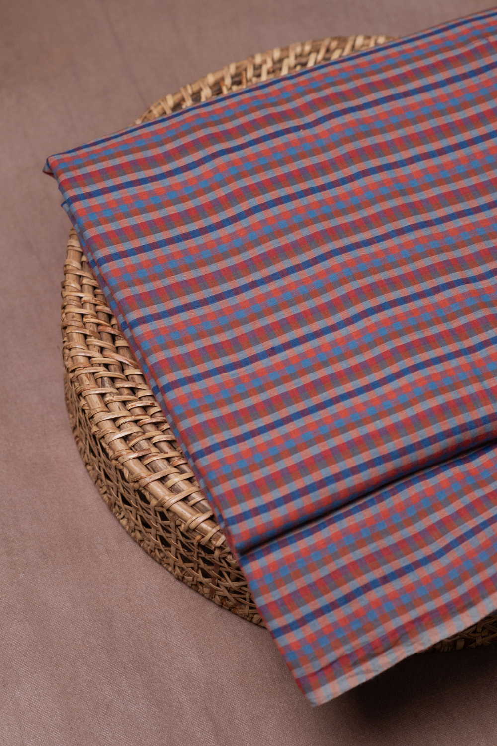 Playful Palette Handwoven Cotton Fabric - Image 2