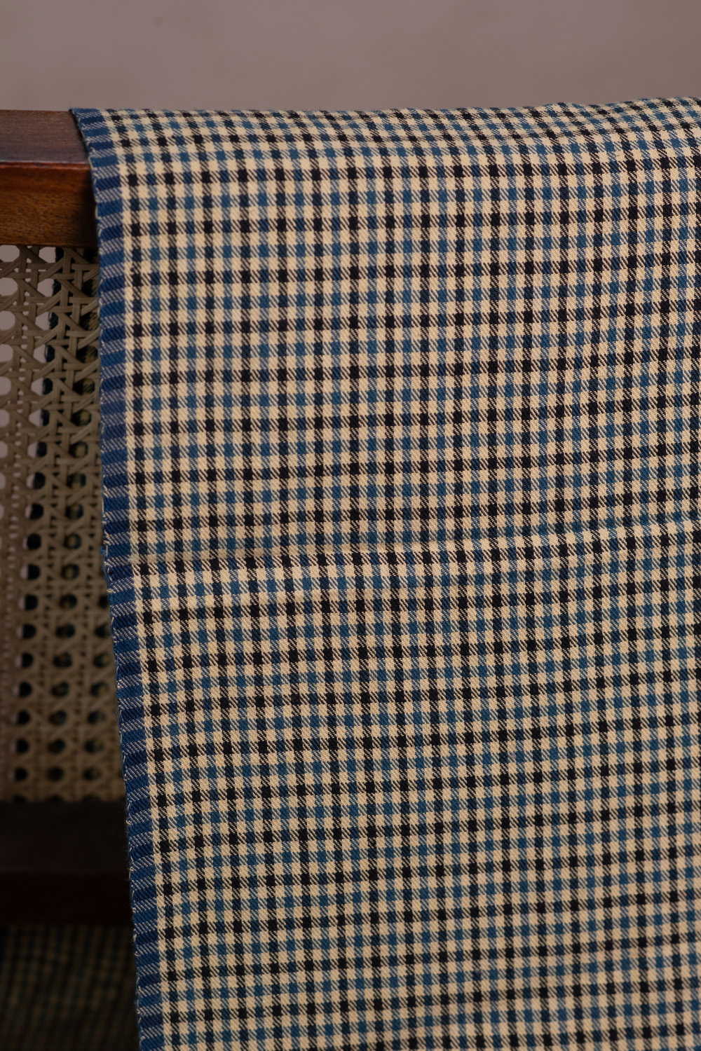 Multi-Color Handwoven Linen Fabric