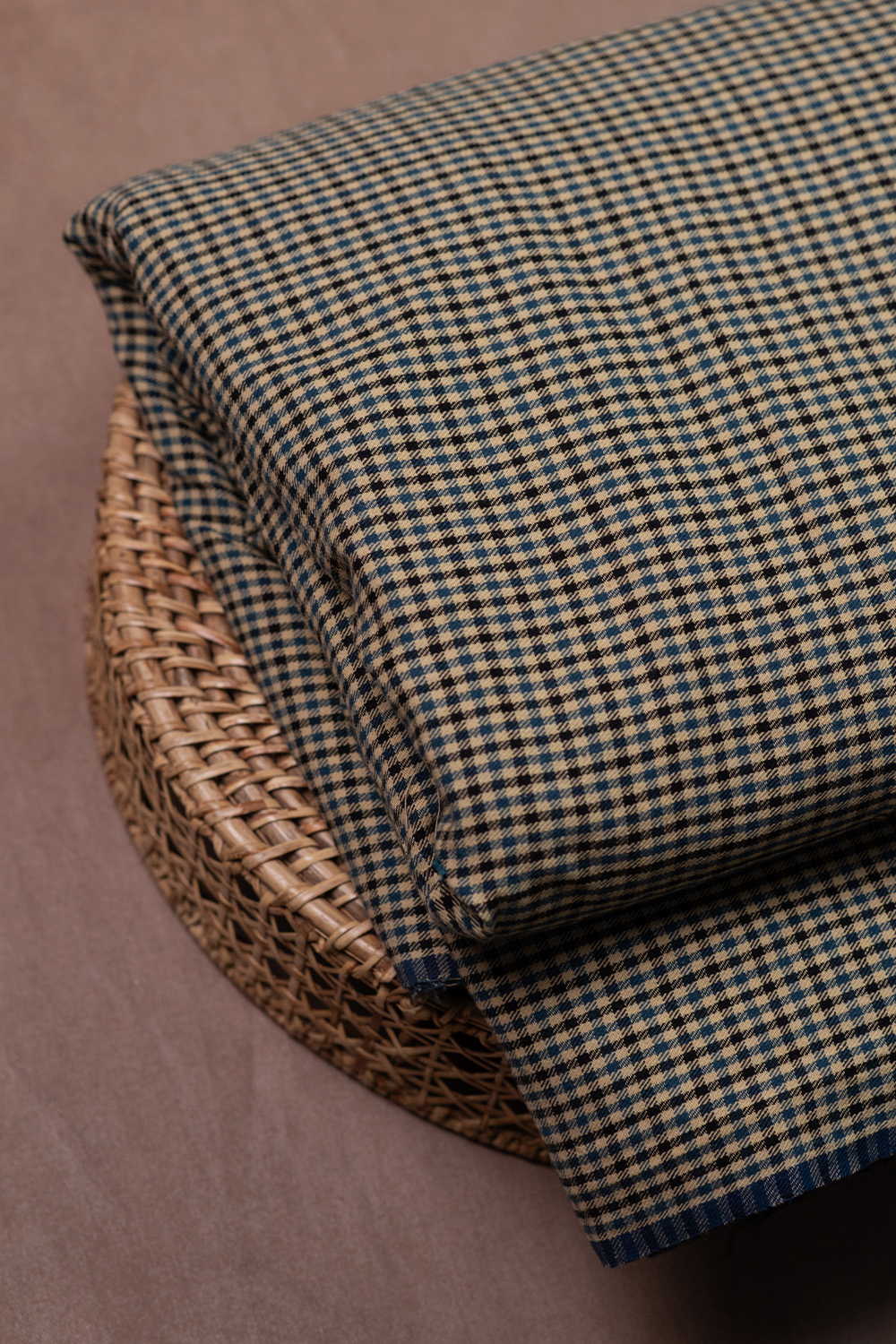Multi-Color Handwoven Linen Fabric - Image 2