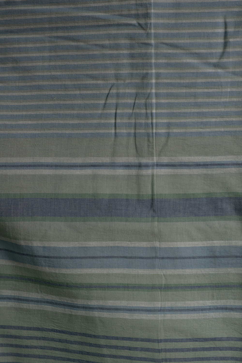 Green Handwoven Cotton Fabric - Image 4