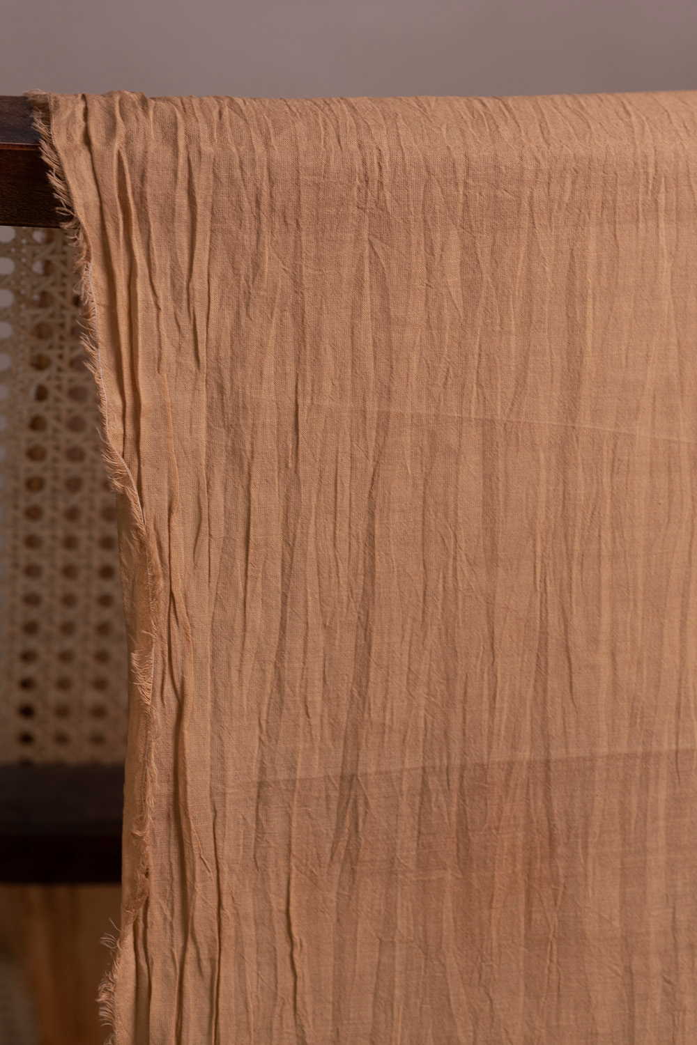 Shade of Beige Mul Cotton Fabric