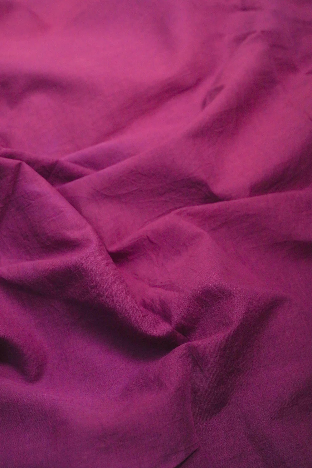 Muted Purple Handwoven Mul Cotton Fabric - Image 3
