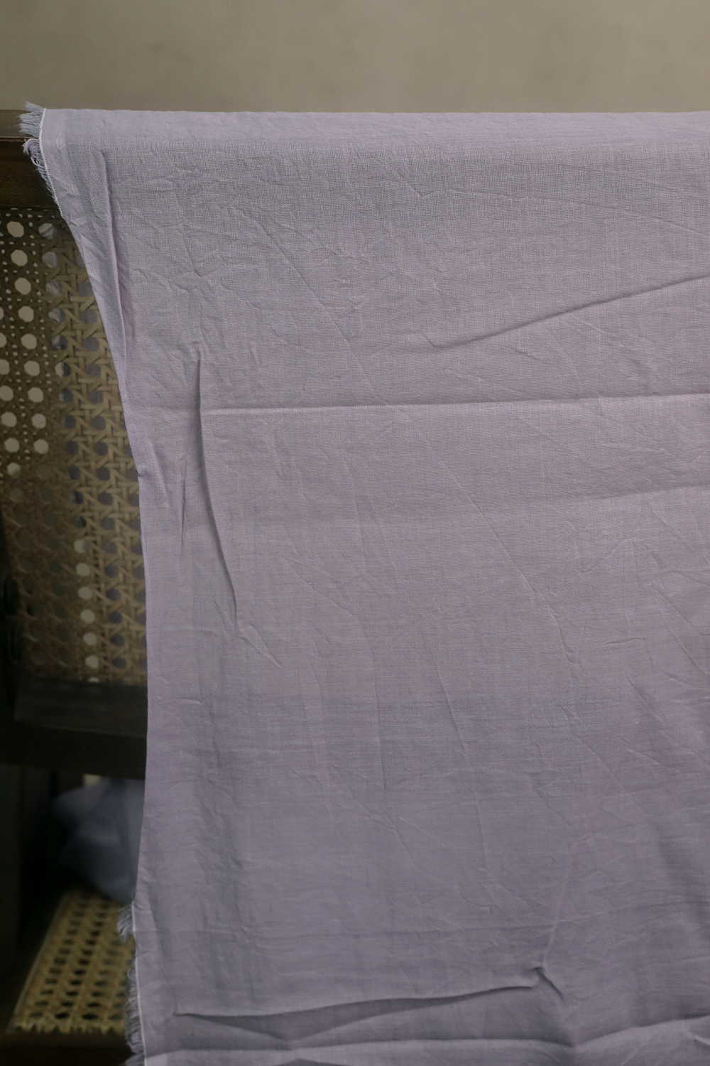 Shade of Purple - Handwoven Mul Cotton Fabric - Image 2