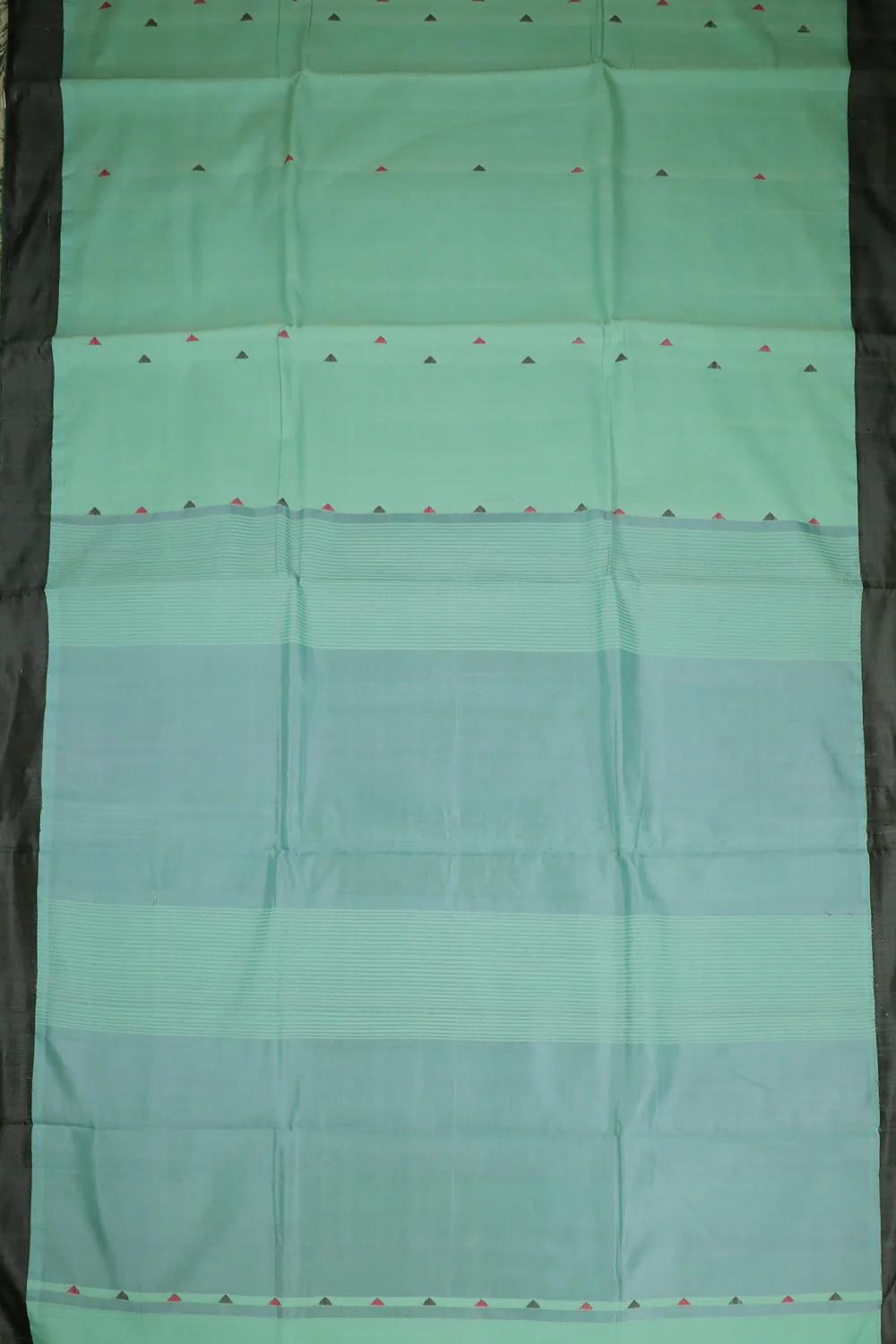 Pista Green Handwoven Saree - Image 2