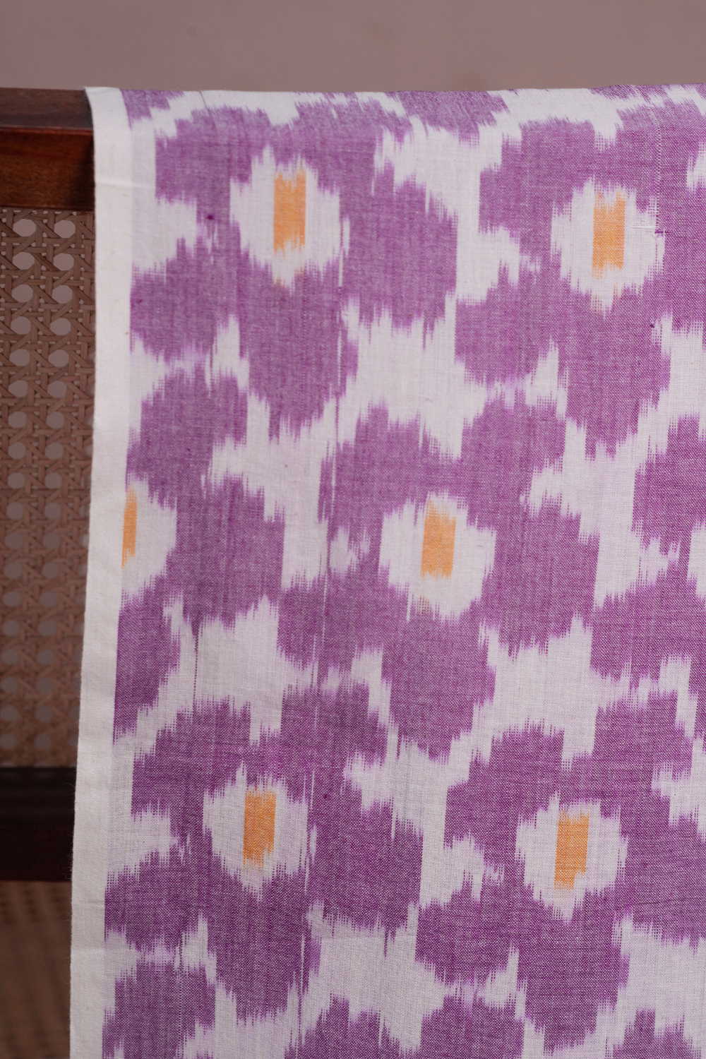 Lavender Mist Ikat Cotton Fabric