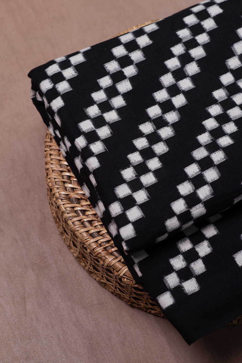 Diamond Trail Double Ikat Cotton Fabric