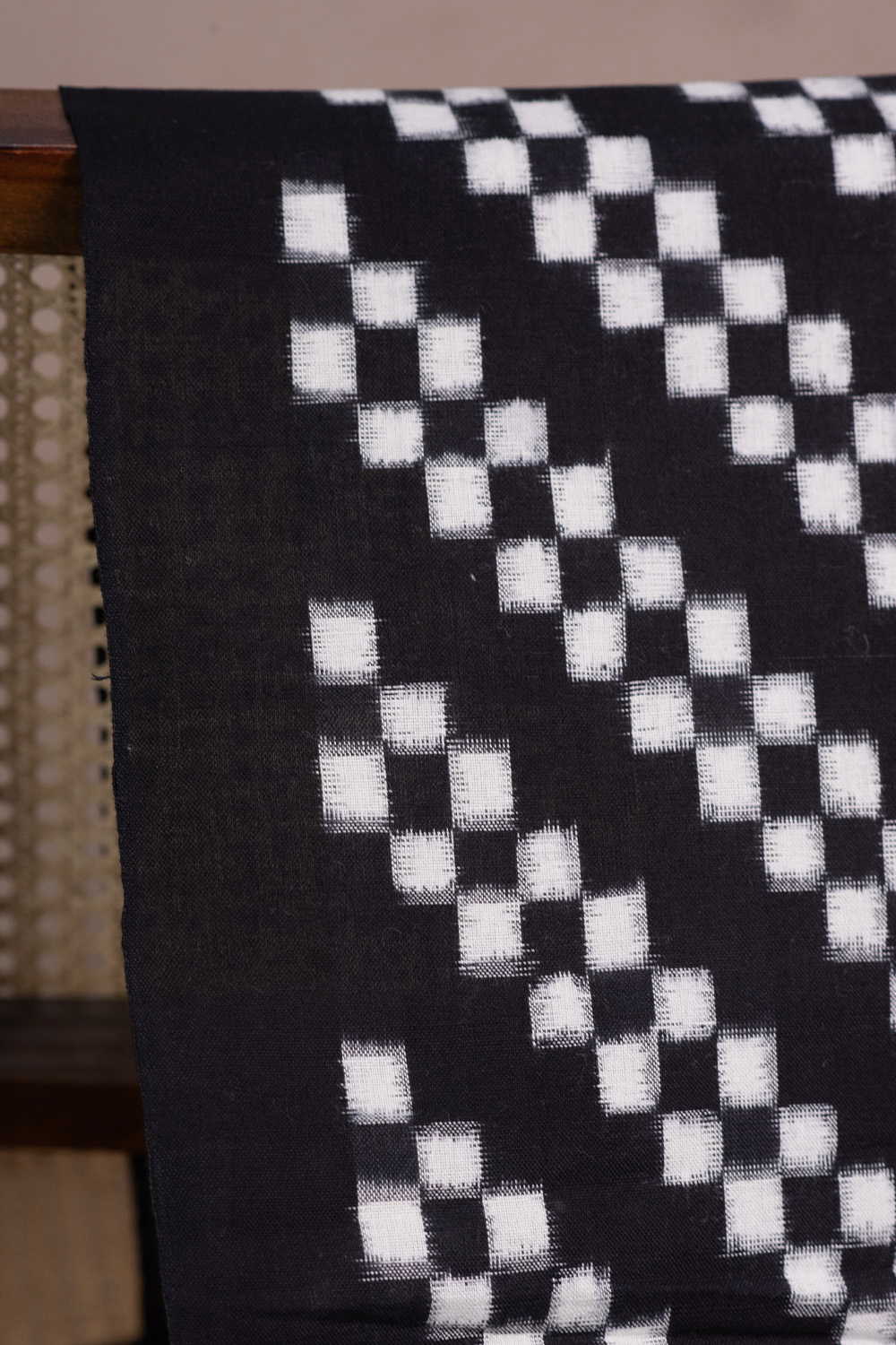 Diamond Trail Double Ikat Cotton Fabric - Image 2