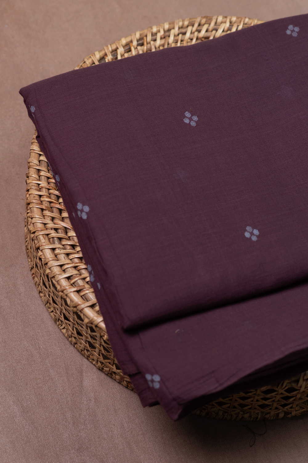 Tiny Butta Jamdani Cotton Fabric