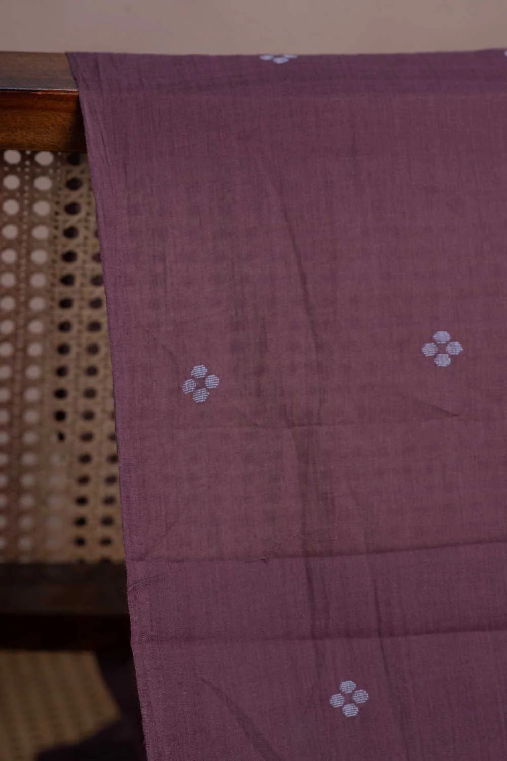 Tiny Butta Jamdani Cotton Fabric - Image 2