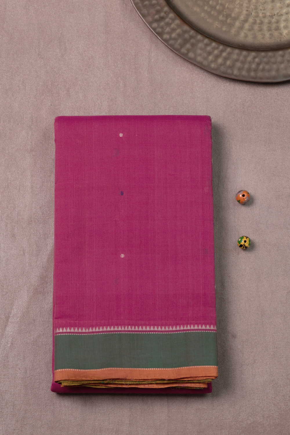 Shade of Pink Kanchipuram Cotton saree