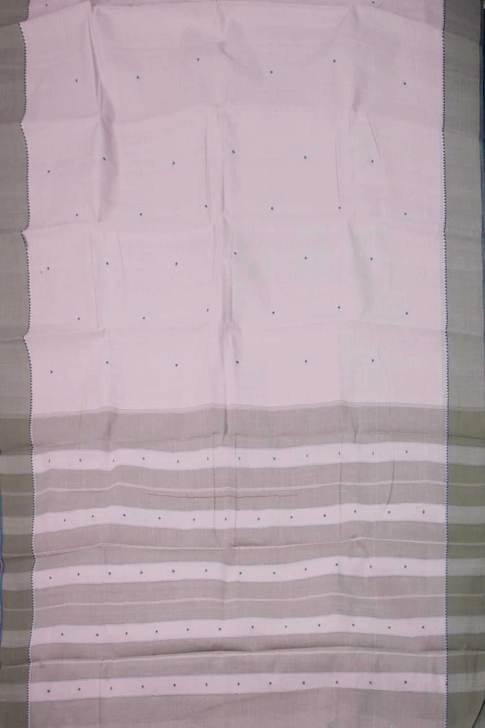 Lavender Pink Kanchipuram Cotton saree - Image 2