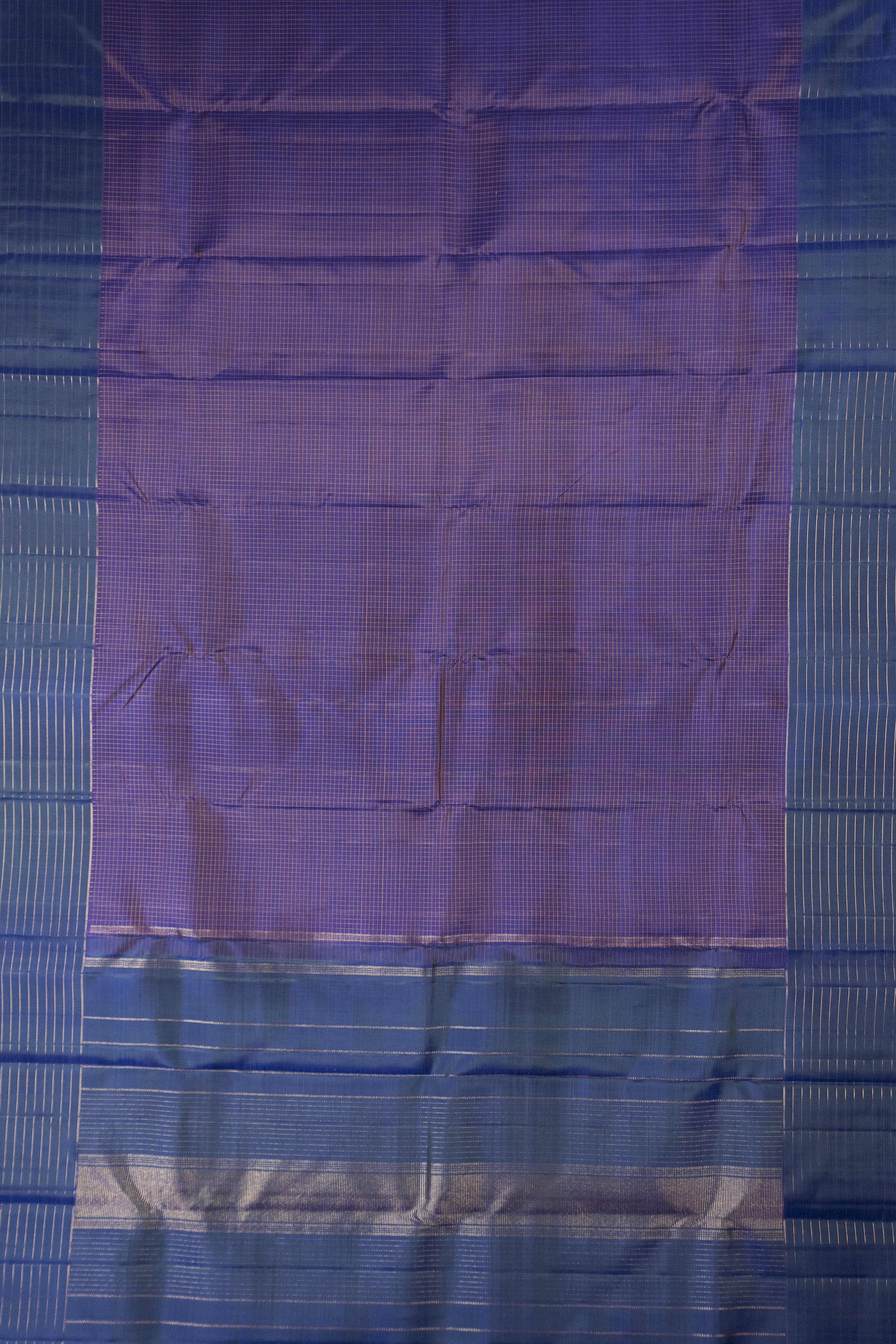 Royal Purple Kanchipuram Silk saree - Image 2