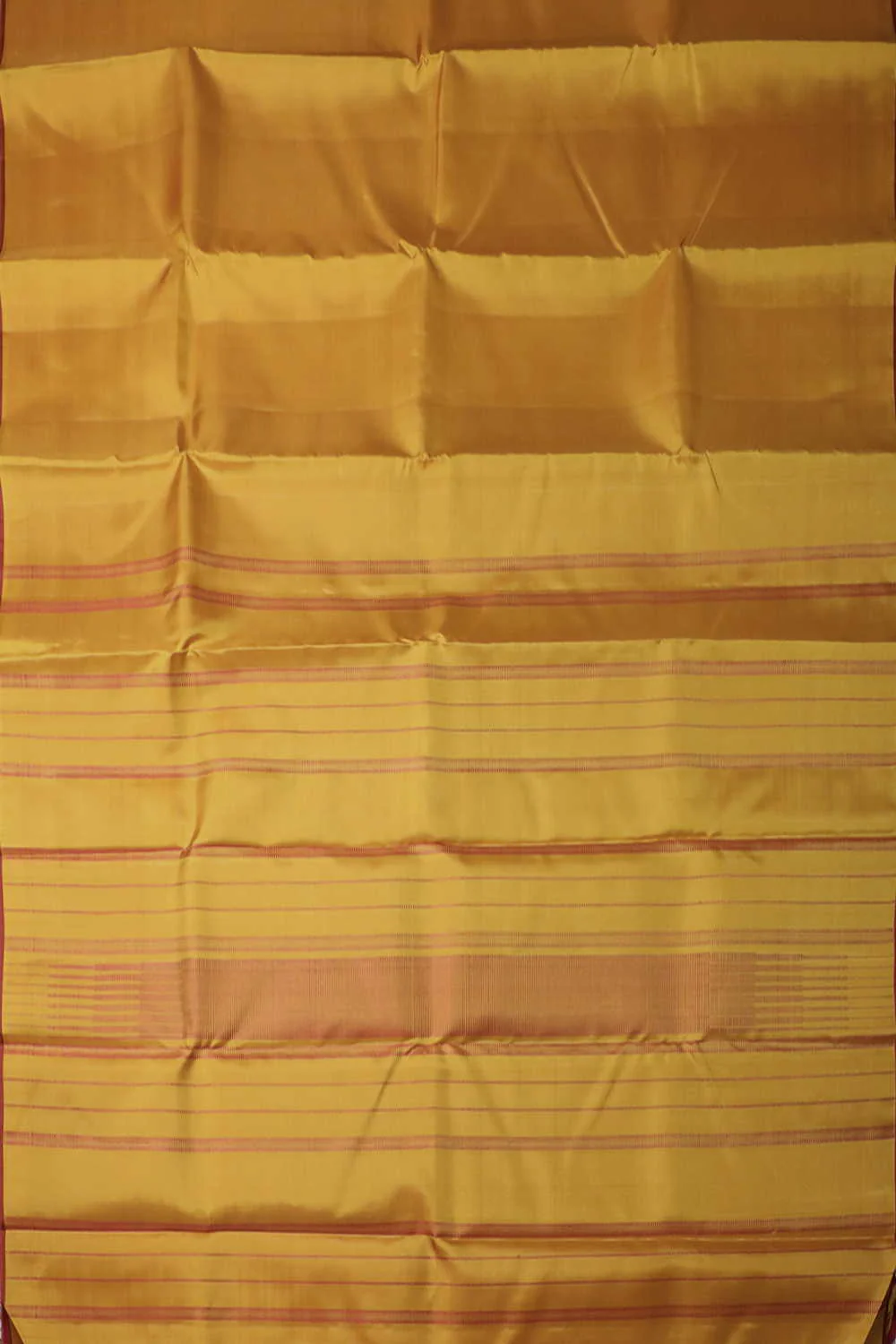 Tuscany Yellow Kanchipuram Silk saree - Image 2