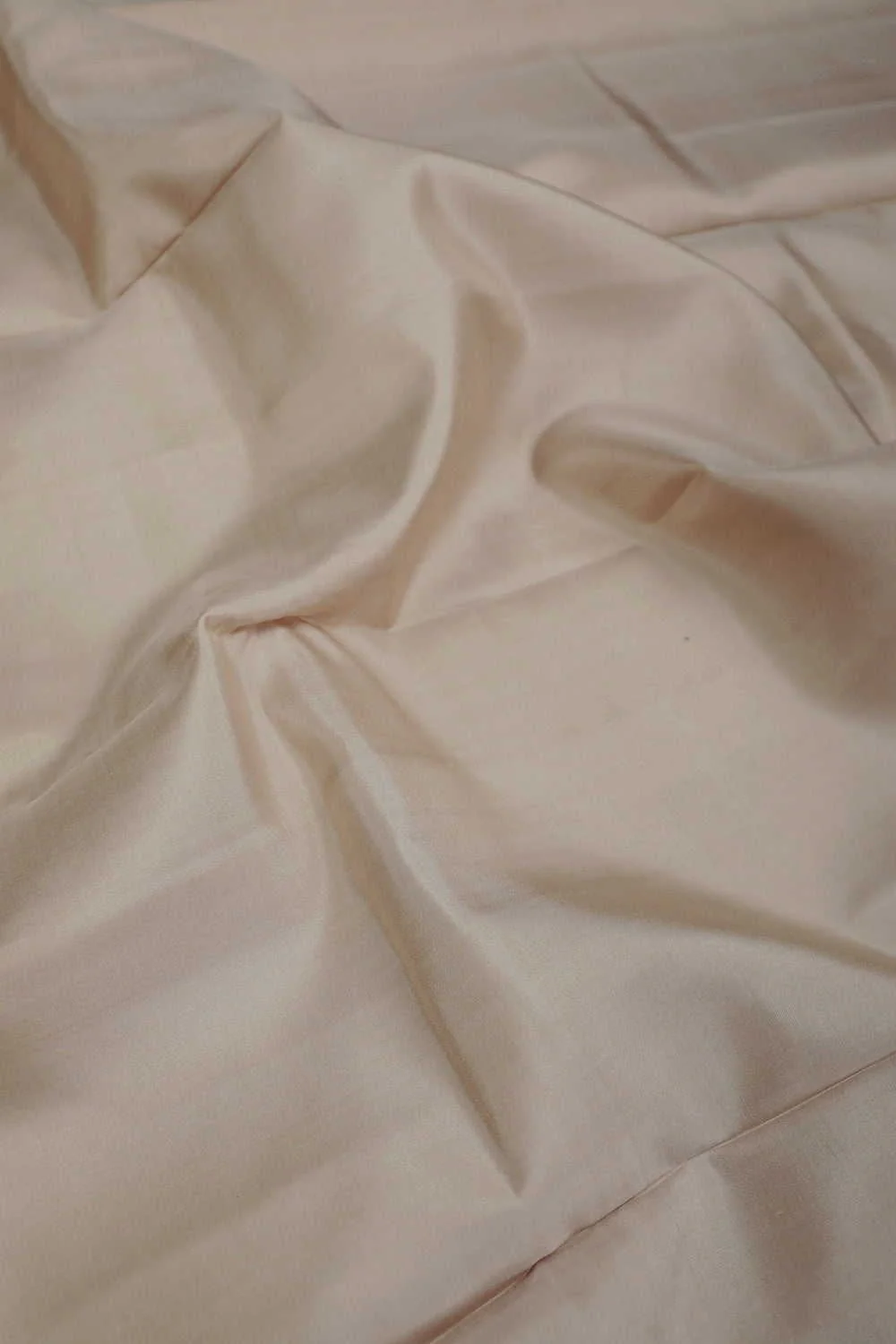 Beige Cream Kanchipuram Silk saree - Image 3