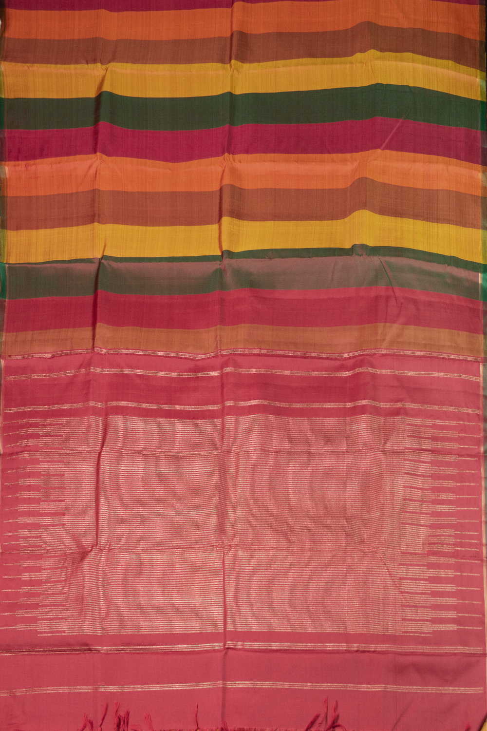 Color Play Kanchipuram Silk saree - Image 2