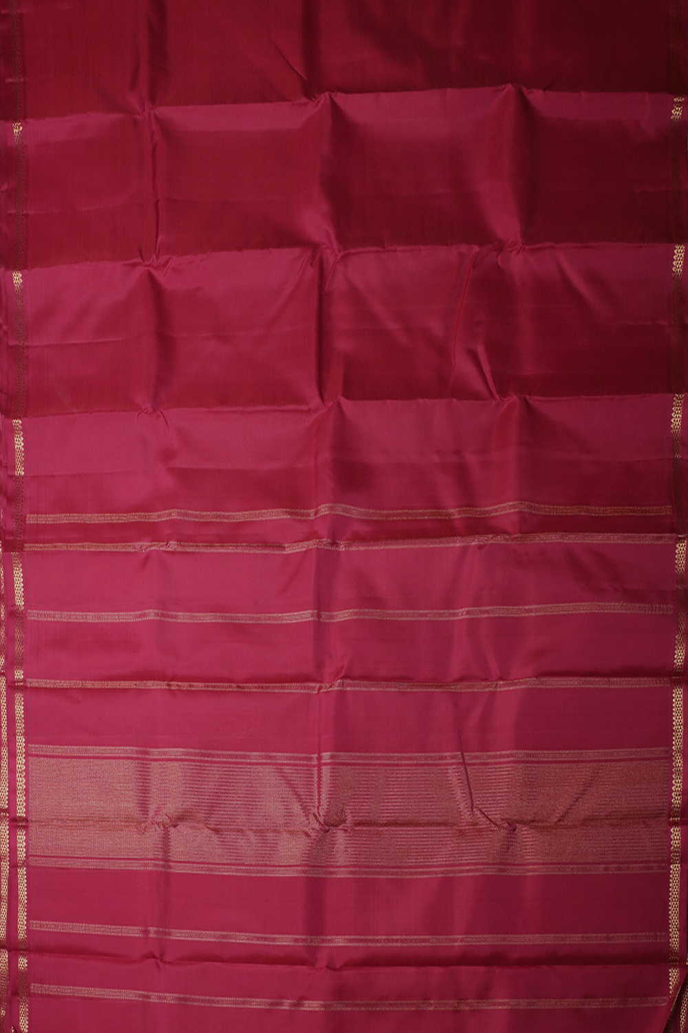 Pink with Pleasant Zari Border Kanchipuram Silk saree - Image 2