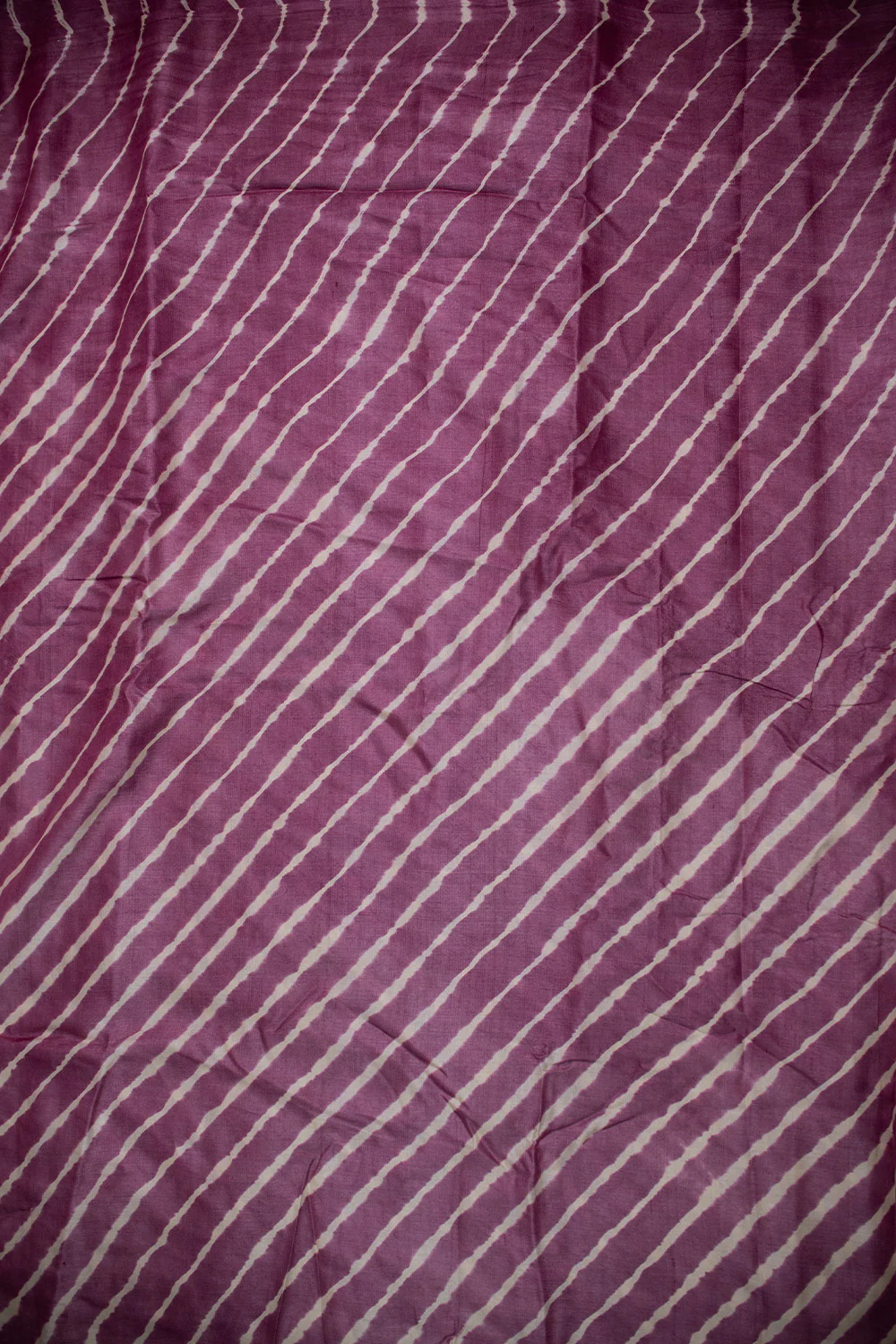 Shades of Pink Leheriya Tussar Fabric - Image 4