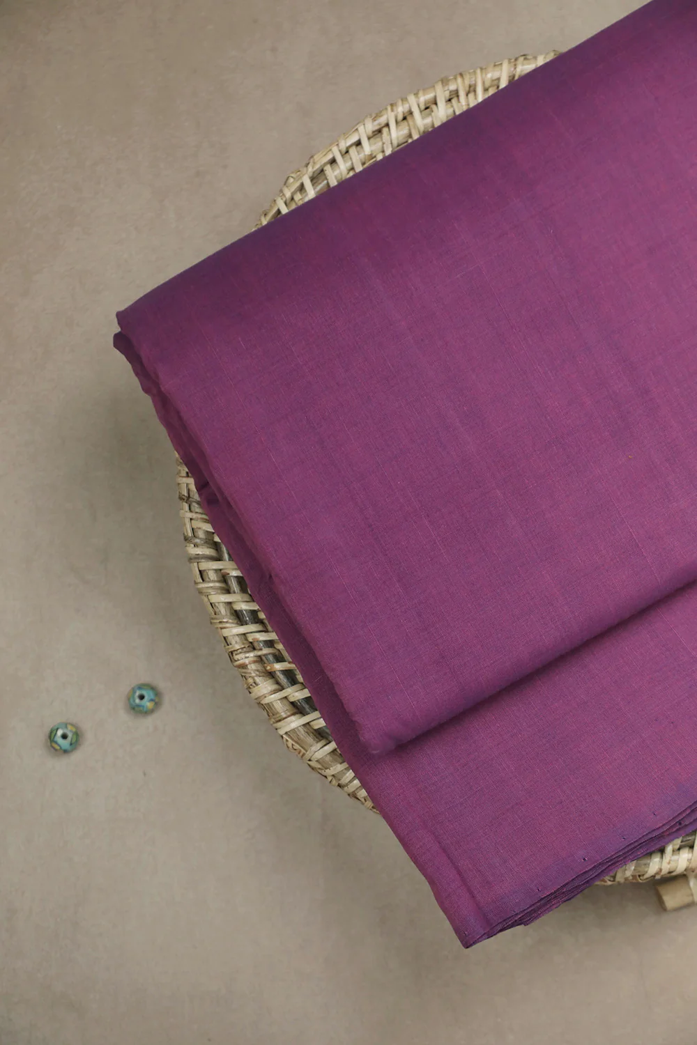 Dual Shaded Pink Mangalagiri Cotton Fabric