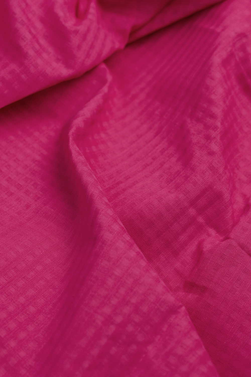 Dark Pink Boddu Checks Cotton Fabric - Image 3