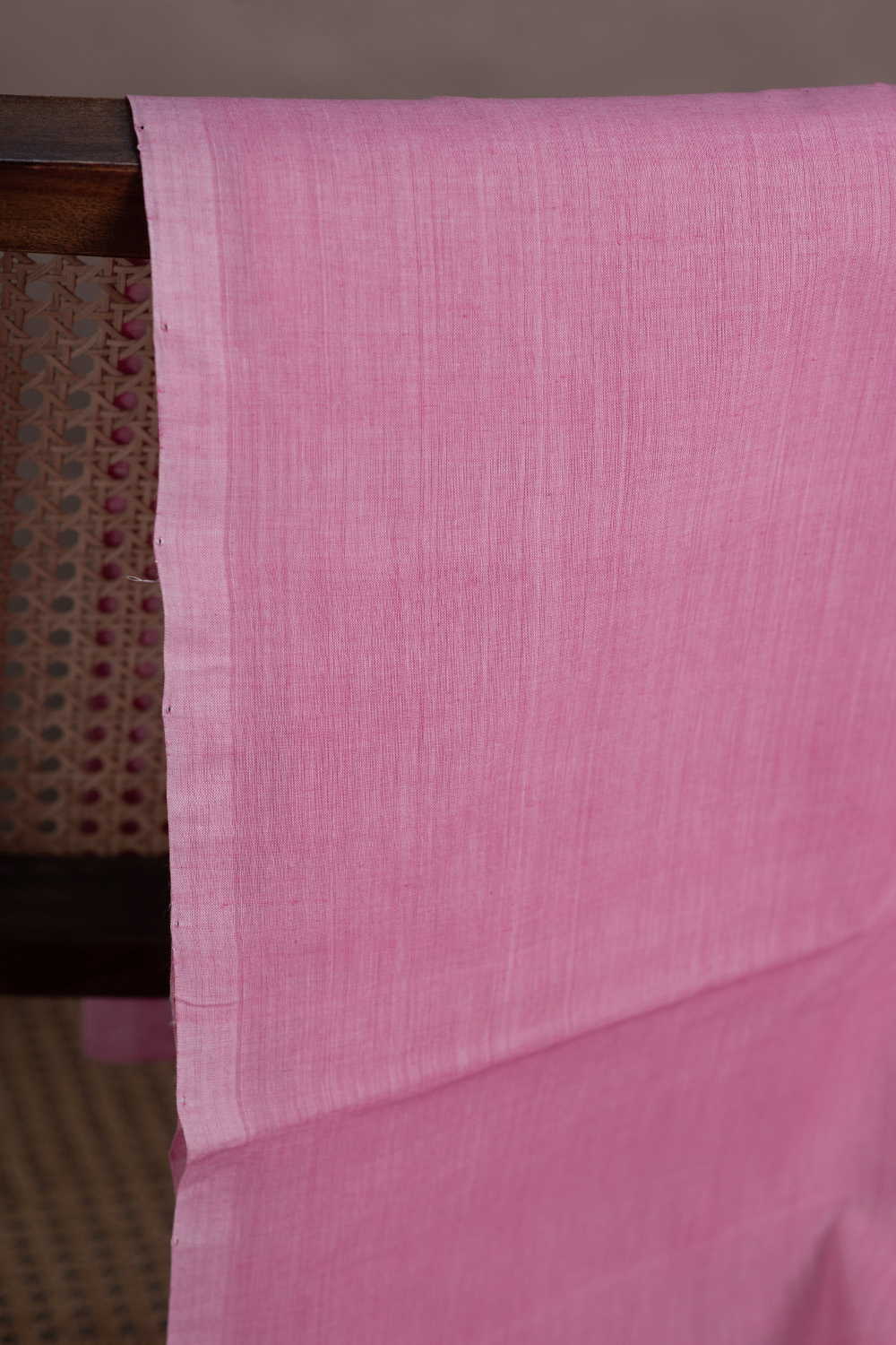 Pink Mangalagiri Cotton Fabric - Image 2