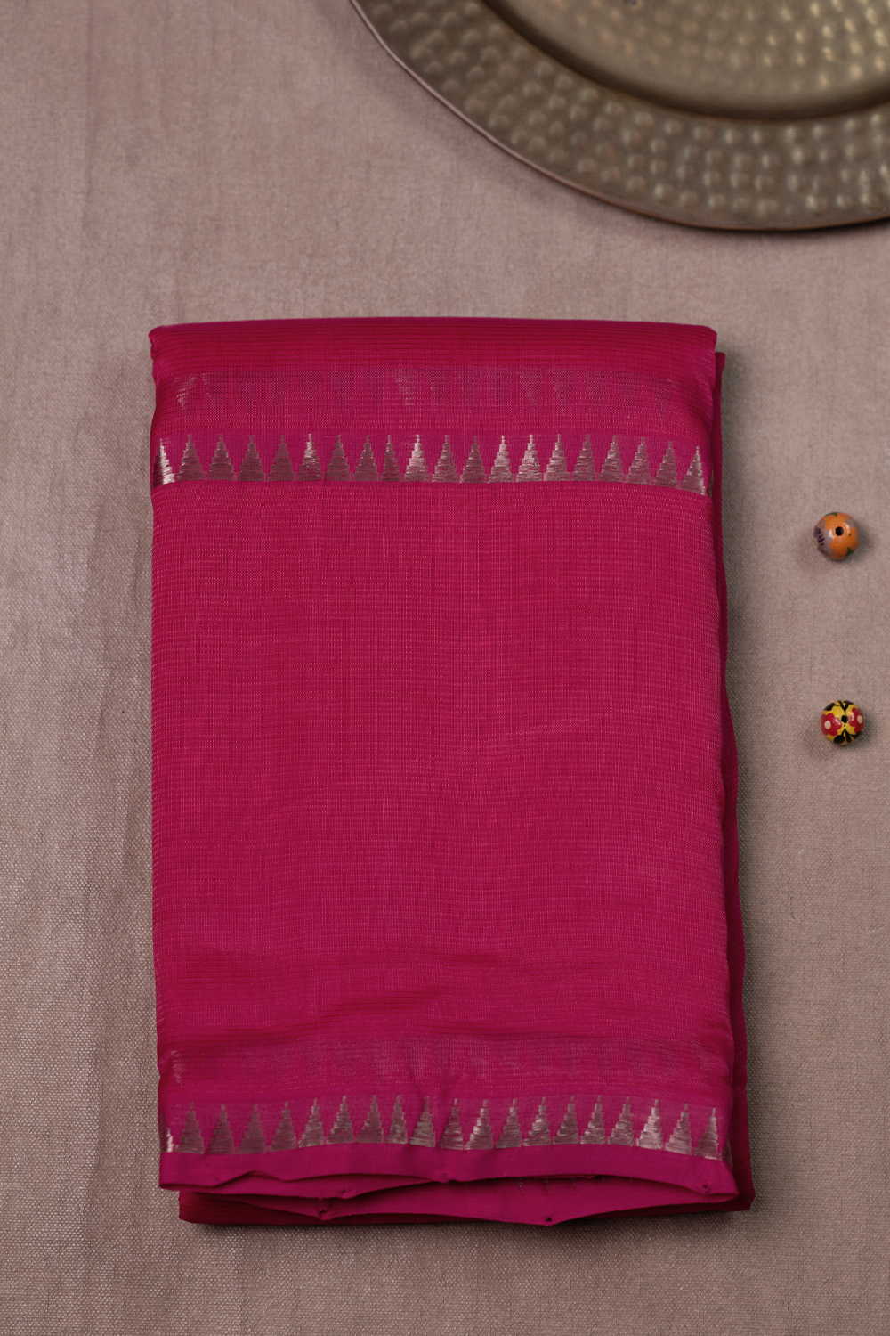 Pink Shade of Mangalagiri Silk Cotton saree