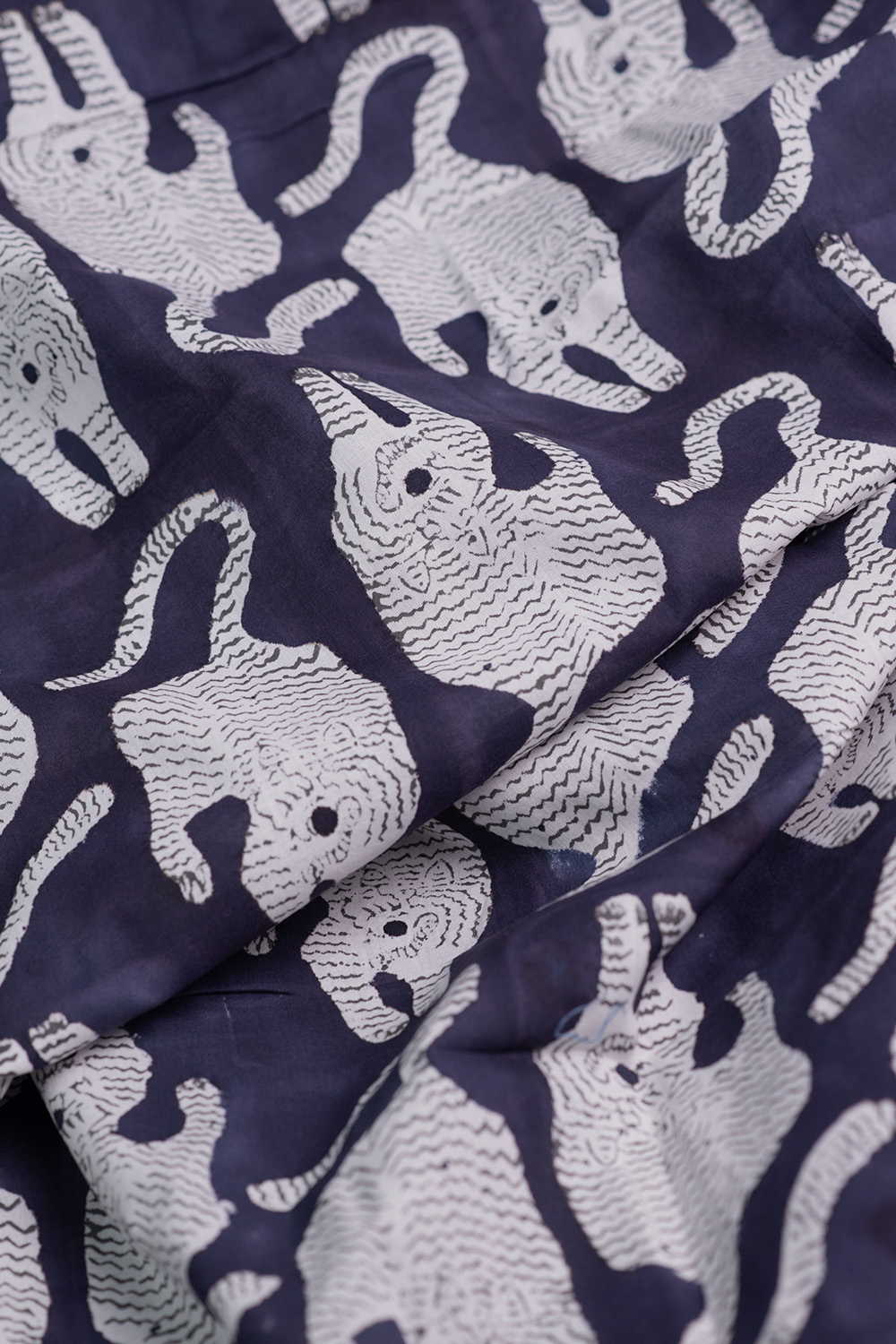 Animal Print Sanganeri Cotton Fabric-0.5 m - Image 3