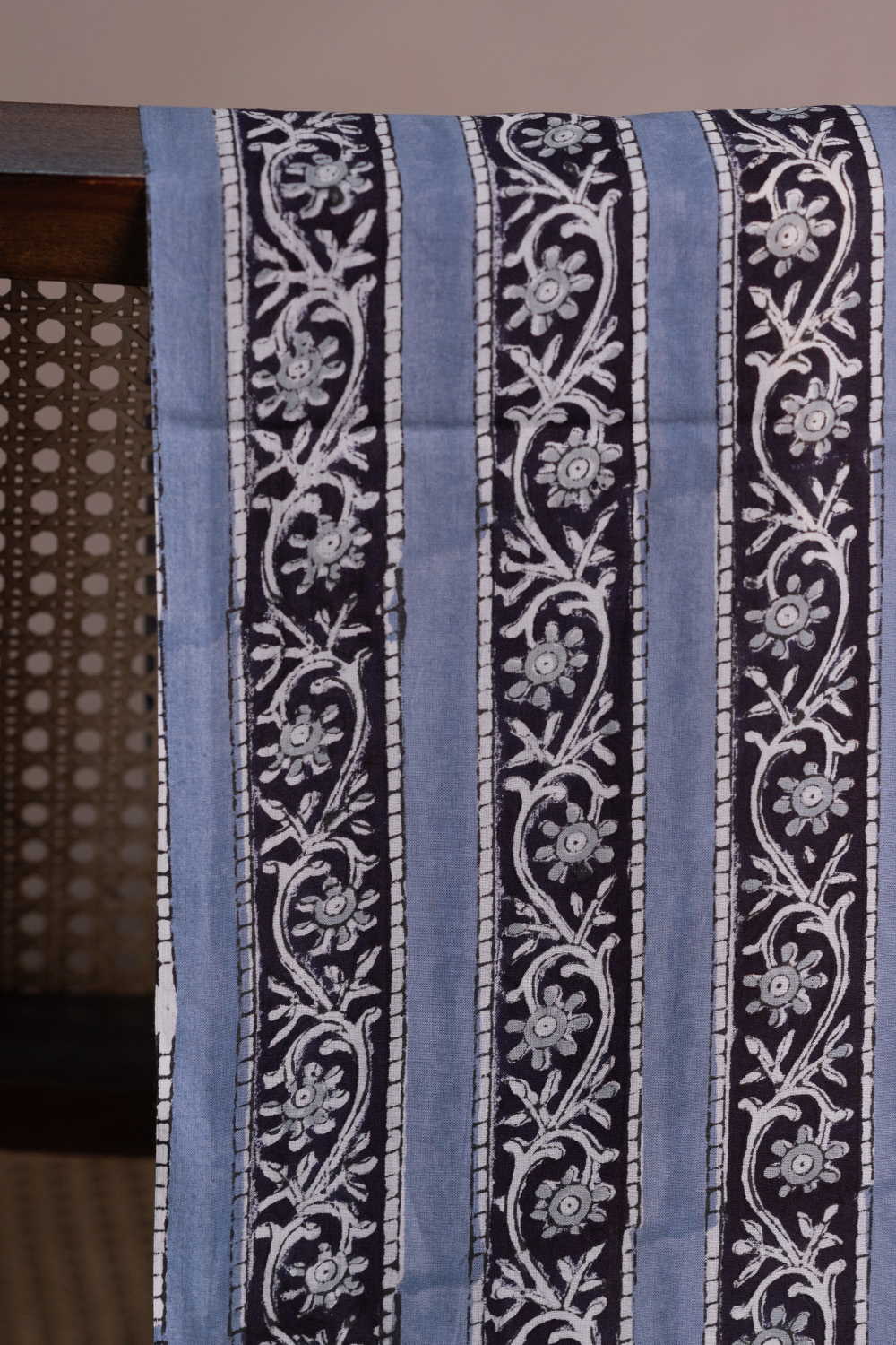 FloraTrail Sanganeri Cotton Fabric - 0.8m - Image 2
