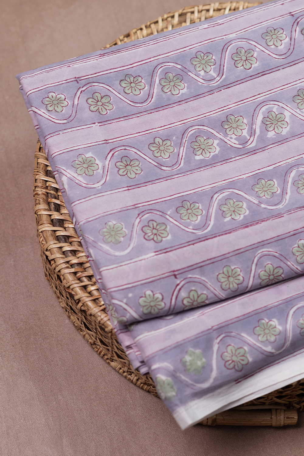 Eternal Garden Sanganeri Cotton Fabric - 1.4m