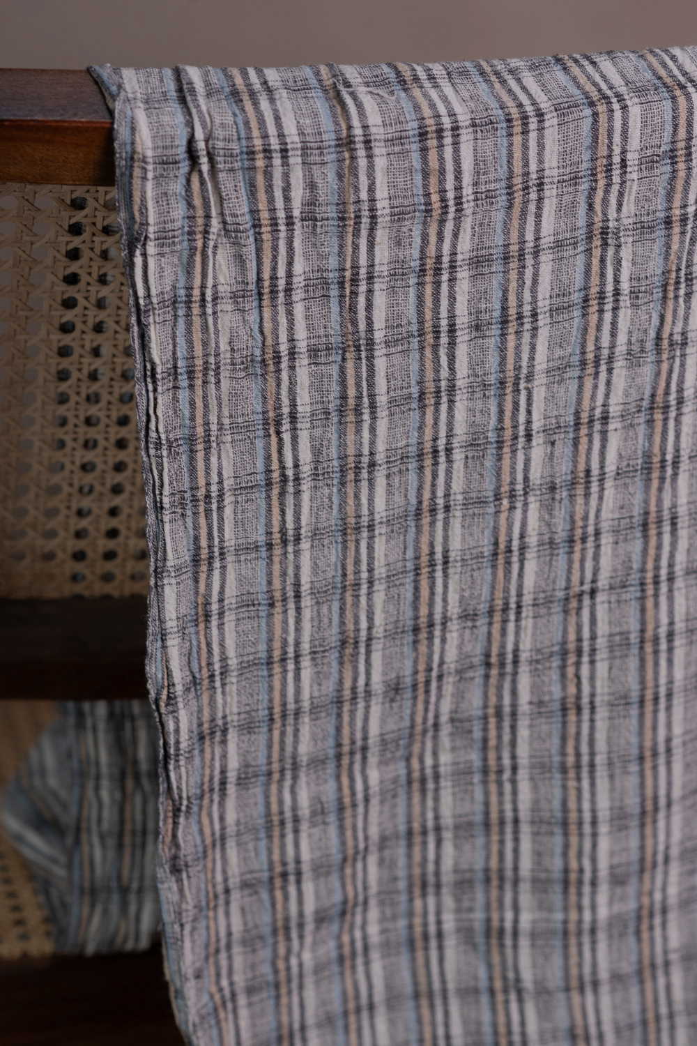 Subtle Grid Kala Cotton Fabric - 0.5m