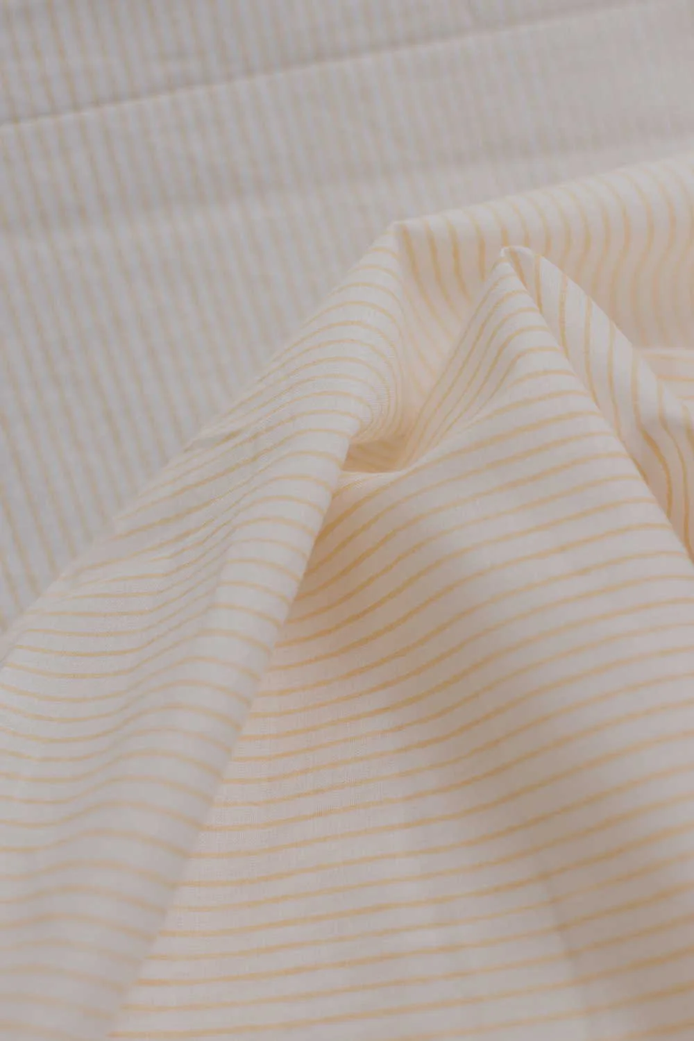 Lines - Cream Sanganeri Cotton Fabric - 0.5m - Image 2