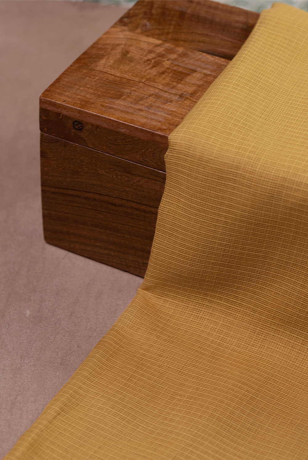 Shades of Yellow Kota Cotton Fabric - 1m - Image 2