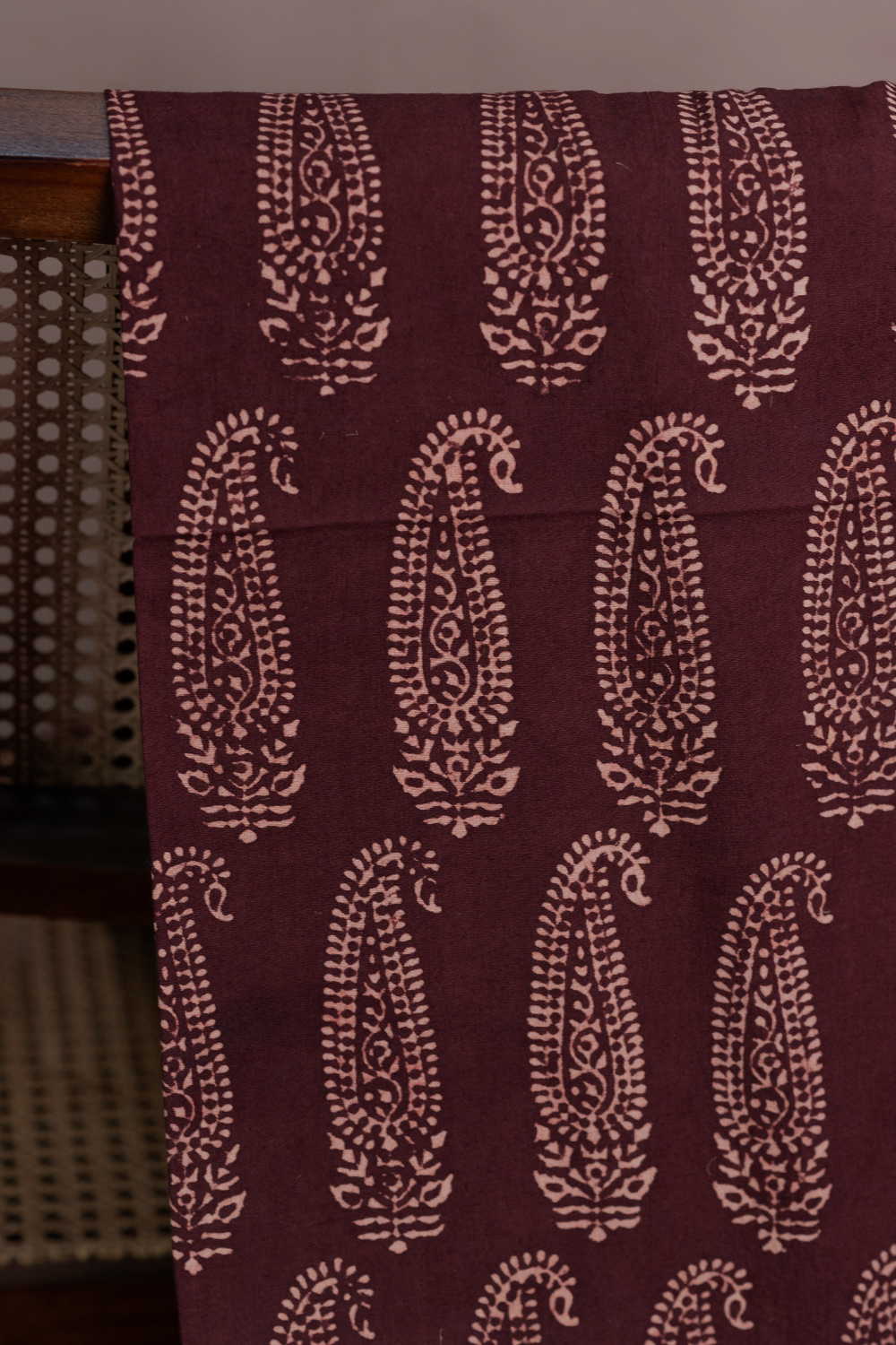 Big Butta - Brown Kutch Cotton Fabric - 1m
