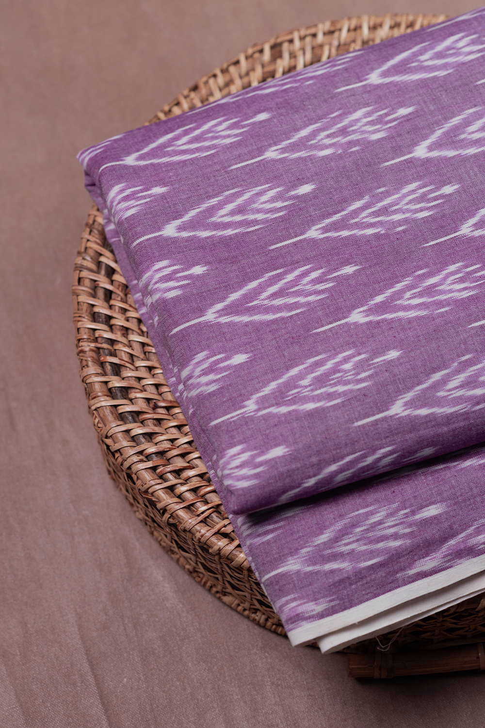 Big Butta - Pink Ikat Cotton Fabric - 0.5m