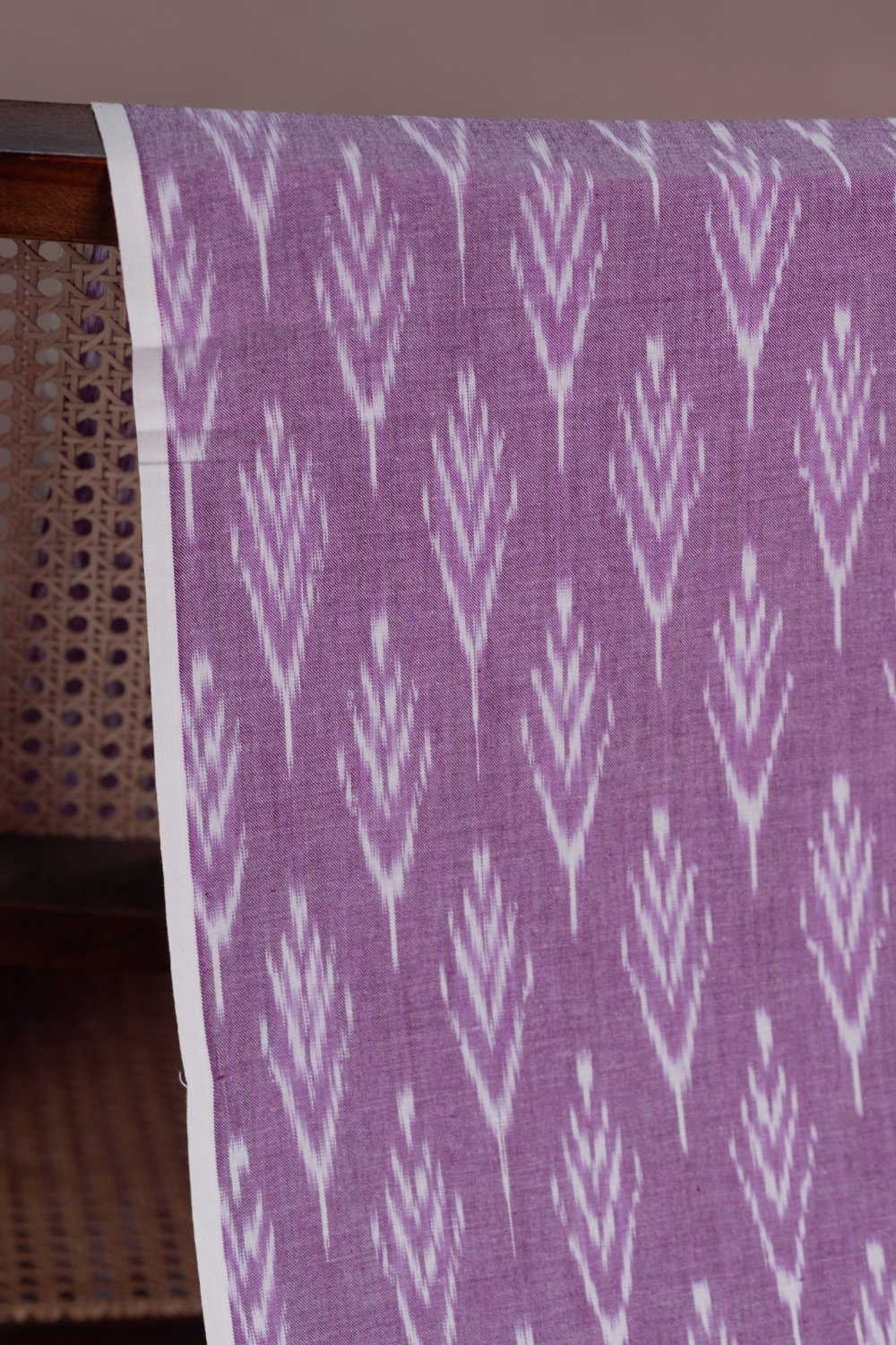 Big Butta - Pink Ikat Cotton Fabric - 0.5m - Image 2
