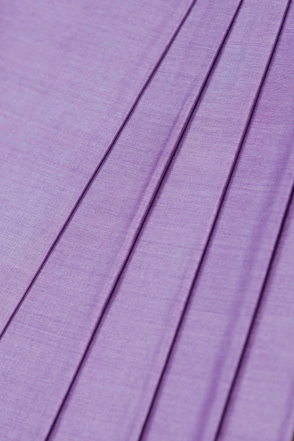 Iris Purple Handwoven Tussar Silk Fabric - 2.3m - Image 2