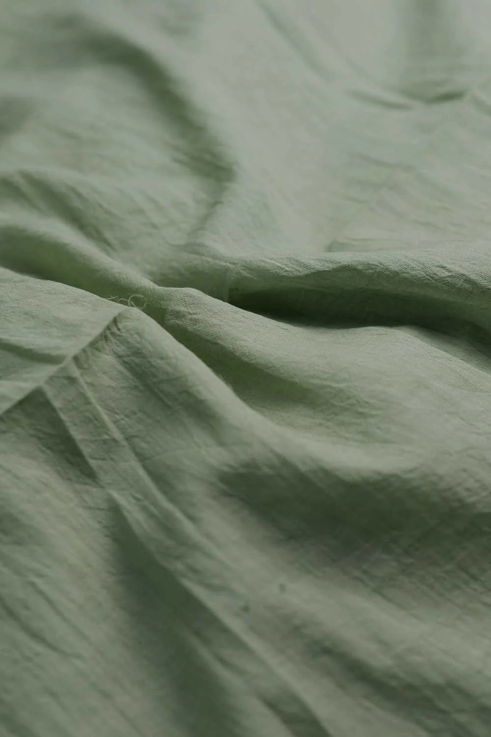 Sage Green Mul Cotton Fabric - 1.1m